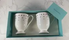 Tiffany ティファニー　コーヒーカップ　ペア　箱付き　未使用自宅保管品
