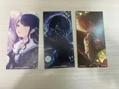 プロセカ　アニメイトコラボカード　星乃一歌・東雲彰人・青柳冬弥セット