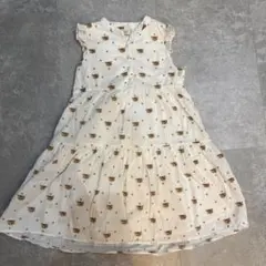 PAUL & JOE 花柄ノースリーブワンピース 120