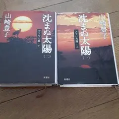沈まぬ太陽 1(アフリカ篇 上) 2(アフリカ編 下)2冊セット