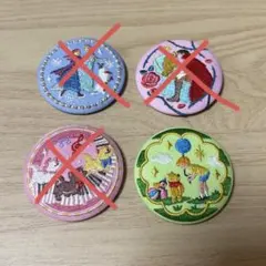 ディズニー刺繍缶バッジ