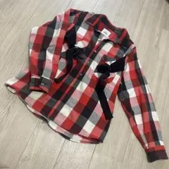 【OLD PARK】オールドパーク× ソロイスト 古着リメイク CPOシャツ