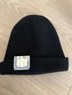 THE H.W. DOG & CO. ウール ニット帽 ブラックのサムネイル