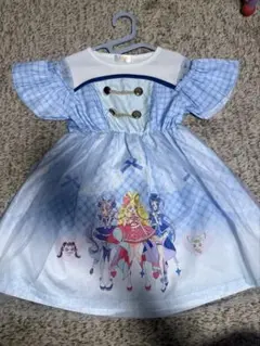 キミとアイドルプリキュア　バースディ　ワンピース　110サイズ