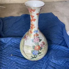 新品 中村陶器 花瓶 秘色 ターコイズブルー フラワーベース 花器