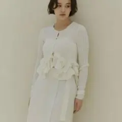 ノートルエモア　blooming frill knit blooming Frill Knit – NOTRE émor