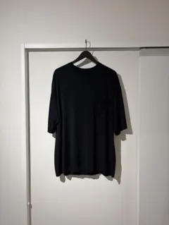 COMOLI 26SS サマーウール 半袖Tシャツ black 4 - メルカリ