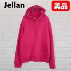 Jellan ピンク パーカー バックプリント Sのサムネイル
