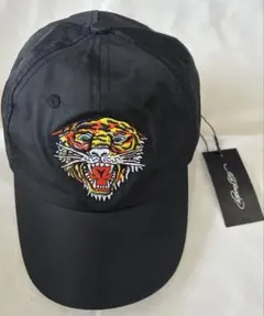 新品　Ed Hardy キャップ タイガー刺繍 ブラックのサムネイル