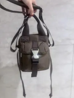 レスポートサック★神崎恵コラボ★ PUFFY MINI BAGトフィーブラウン