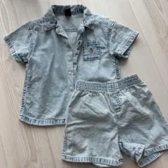 baby GAP デニム セットアップ 18-24ヶ月のサムネイル