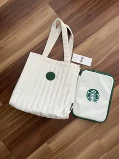 未使用 スターバックス トートバッグ マルチケースセット 2024年福袋タグ付き