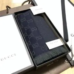 正規品GUCCIマフラー❗️女性人気No. 1✨グッチマフラー メンズ