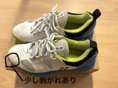 Yonex 206 テニスシューズ ホワイト/ブルー/イエロー
