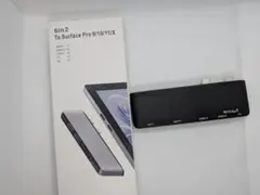 【新品】Surface Pro 9/10/11/X用 6-in-2 アダプター