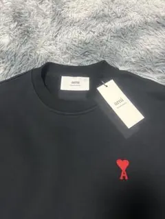 YYA_A様専用　美品✨ami ブラック クルーネックスウェットのサムネイル