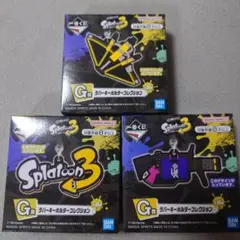 スプラトゥーン　一番くじ Splatoon3 G賞 ラバーキーホルダー 3種のサムネイル