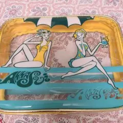 ANNA SUI　ビーチイラストポーチ
