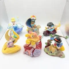 【レア】リトル・マーメイド アリエル＆シスターズ フィギュアリンセット　未開封 レア】リトル・マーメイド アリエル＆シスターズ フィギュアリンセット