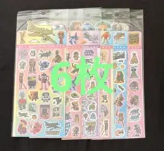 イタリアンブレインロット キラキラシール 6枚セット