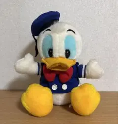 【レア】東京ディズニーランド　ドナルドダック　ぬいぐるみ　レトロ　ドナ
