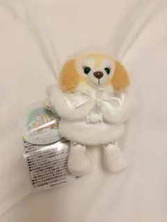 ディズニー クッキー・アン ぬいぐるみバッジ ホワイトウィンター