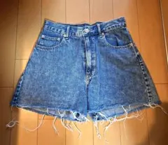 wego★ダメージデニムショートパンツ★Lのサムネイル