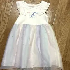 ☆ユニコーンノースリーブチュールワンピース☆110cm