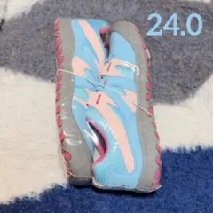 新品 スニーカー キッズ 運動靴 シューズ 子供靴軽量防滑通園通学24.0cm