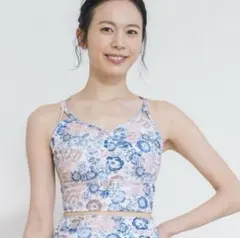 新品　LAVA エンブロダイアリープリントブラトップ