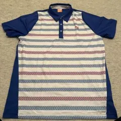 PUMA ポロシャツ ゴルフシャツ 青