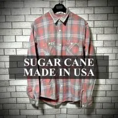 【SUGAR CANE】HEAVY FLANNEL WORK SHIRT シャツのサムネイル