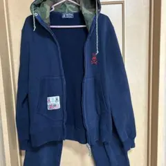 Psycho Bunny カモフラージュフード パーカー&パンツ セットアップのサムネイル