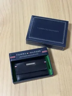 【新品未使用】TOMMY HILFIGER ブラックキーケース