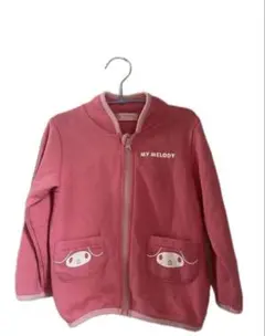My Melody ピンク ジップアップジャケット 100cm