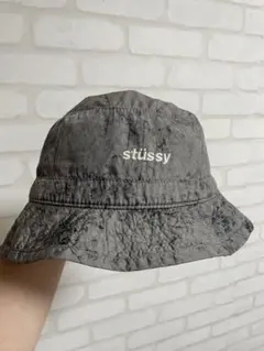レ*キ様 stüssy バケットハット グレー