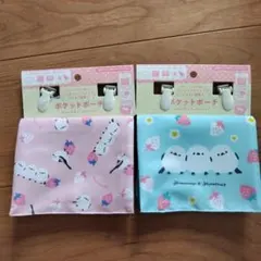 新品　シマエナガ　移動ポケット　マルチポケット　女の子　ティッシュケース　小鳥