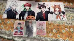 カラフルピーチブロマイド　シール　カードセット