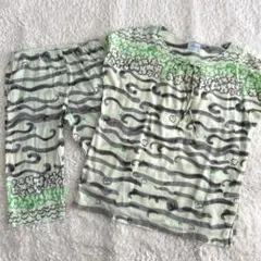 tsumori chisato ルームウェア セット Lサイズ 波柄 パジャマ