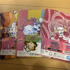 BANDAI NAMCO ロングタオル3枚セットとステッカー