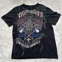 SOUTHPOLE グラフィックTシャツ ブラック　XLサイズ