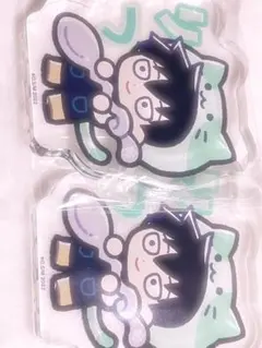 モブサイコ 影山律 アクリルブロック 2セット