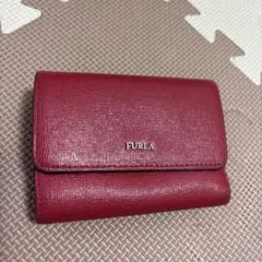 FURLA 三つ折り財布 レッドのサムネイル