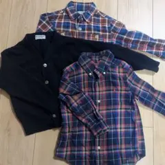 ミキハウス　セーター　110cm ラルフローレン　シャツ　100cm