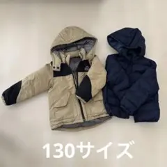BREEZE ユニクロ　フード付き中綿ジャケット