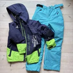 子ども用　スキーウェア　上下セット　美品　cosby スノーウェア