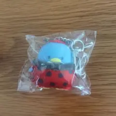 サンリオキャラクターキーホルダー　ちびっともむしさん　タキシードサム
