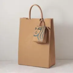 ★新品未使用★ Starbucks 2WAYレザートートバッグ