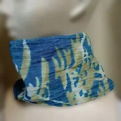 着物リメイク　スヌードＮｏ64　麻と綿　自然素材