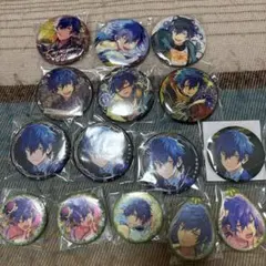 プロセカ グリッター缶バッジ 40a 青柳冬弥 東雲彰人 - メルカリ